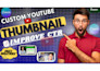 design attractive youtube video thumbnail using canva